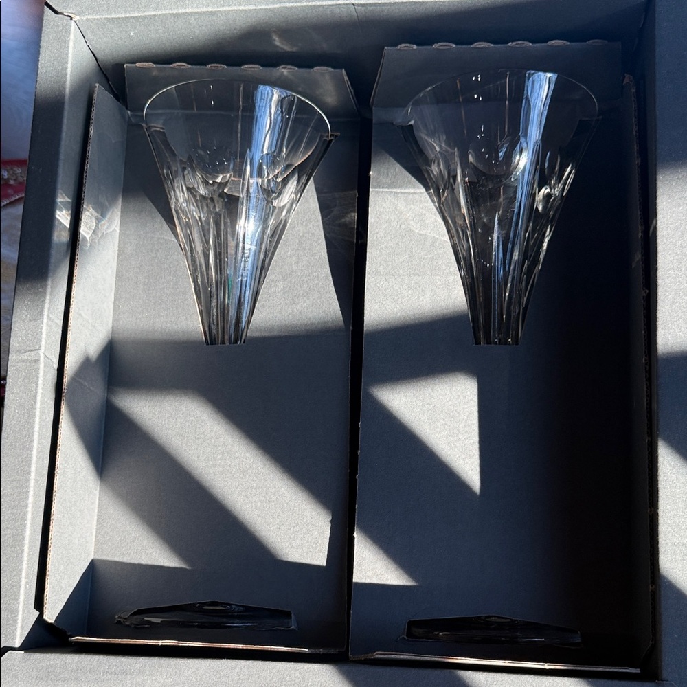 Waterford Crystal Millennium Collection Champagne Flutes - Picture 6 of 11